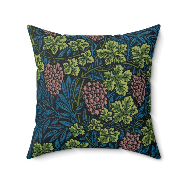 Vine Pattern by William Morris Spun Polyester Square Pillow