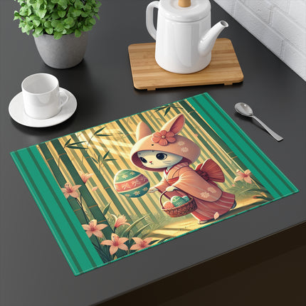Geisha Kitten’s Easter Placemat, 1 pc