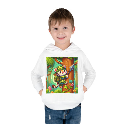 Stealthy Stripes Toddler Pullover Fleece Hoodie