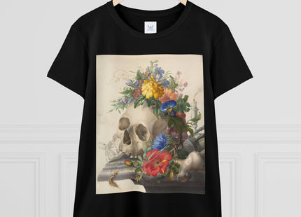 Vanitas Still Life by Herman Henstenburgh Women's Midweight Cotton Tee