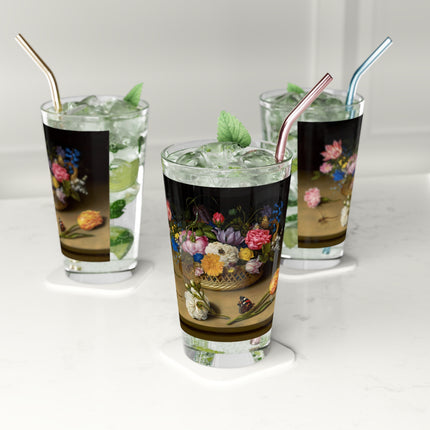 Flower Still Life by Ambrosius Bosschaert Glass, 16oz