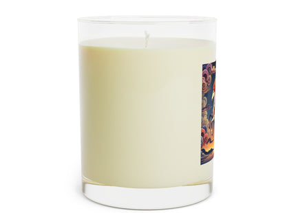 Flame-Winged Horse at Sunset Scented Candle - Full Glass, 11oz