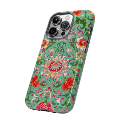 Colorful Floral Pattern by Owen Jones Phone Cases