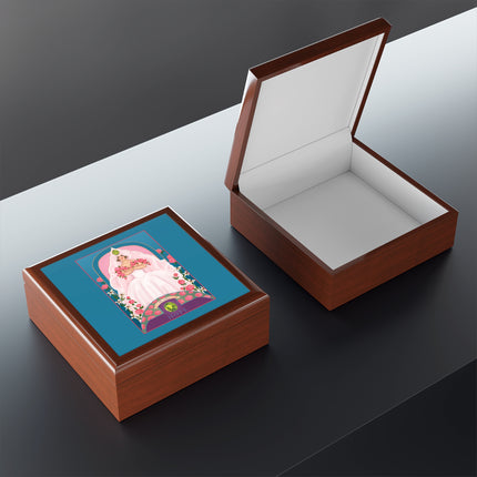 August & Peridot (from the Gem Series) by Sofia Chiostri Jewelry Box