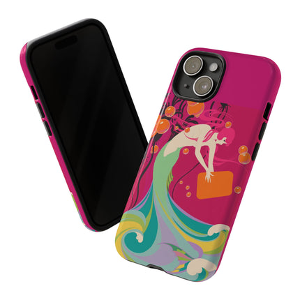 Mermaid Dive Phone Case – Vibrant Waves & Playful Elegance