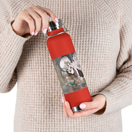 Mitsukuni Defying the Skeleton Spectre by Utagawa Kuniyoshi Copper Vacuum Insulated Bottle, 22oz