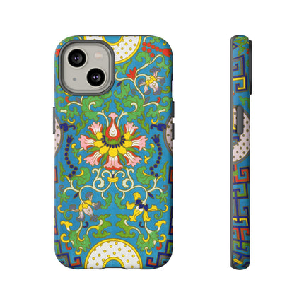 Chinese Floral Illustration by Owen Jones Phone Cases