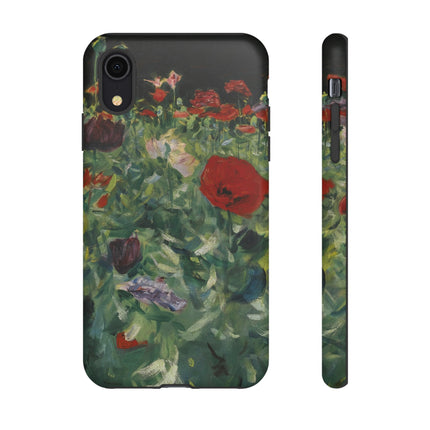Poppies (A Study of Poppies for Carnation, Lily, Lily, Rose) by John Singer Sargent Phone Cases