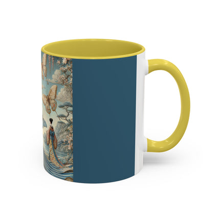 Butterfly Empress Colorful Mug – Graceful Butterflies & Timeless Elegance