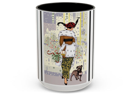 Wrapped in Elegance Colorful Mugs (11oz, 15oz)