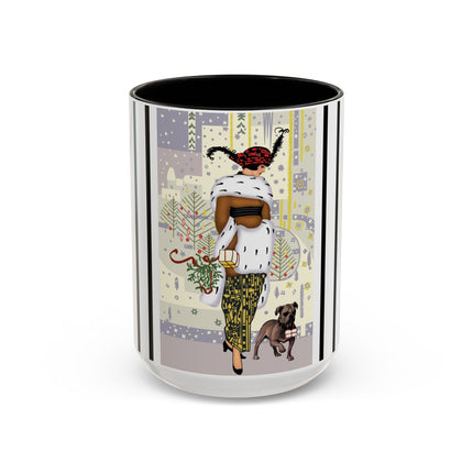 Wrapped in Elegance Colorful Mugs (11oz, 15oz)