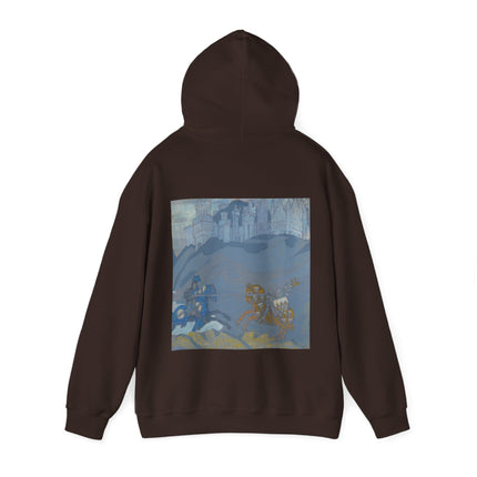 The Duel by Nicholas Roerich Unisex Heavy Blend™ Hooded Sweatshirt