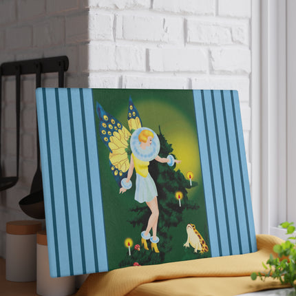 The Enchanted Encounter Glass Cutting Board