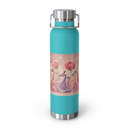 Whimsical Fairies Copper Vacuum Insulated Bottle, 22oz