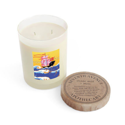 Golden Seas and Whimsical Dreams Scented Candle - Full Glass, 11oz