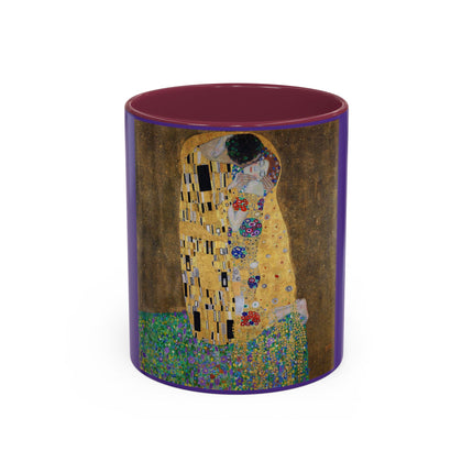 The Kiss by Gustav Klimt Colorful Mugs (11oz, 15oz)