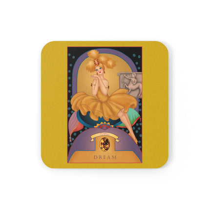 Scorpio Zodiac Design – November & Topaz | Cork Back Coaster