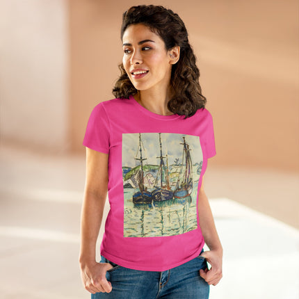 Le Trieux Paul Signac Women's Midweight Cotton Tee