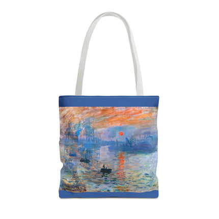 Sunrise by Claude Monet Tote Bag (AOP)