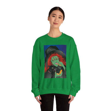Mirror, Mirror A Witch's Touch Women’s Unisex Heavy Blend™ Crewneck Sweatshirt
