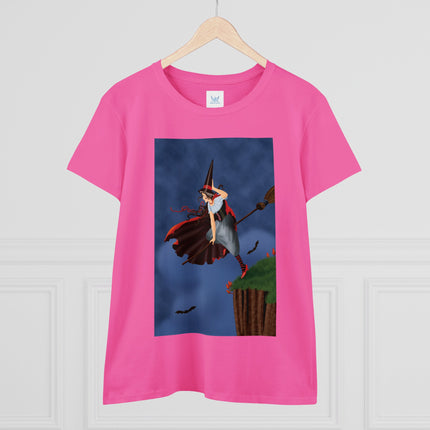 The Enchanted Witch Women's Midweight Cotton Tee
