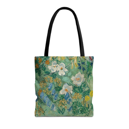 Flowers by August Babberger Tote Bag (AOP)
