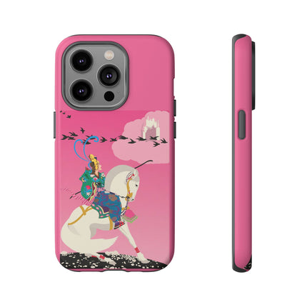 Samurai Princess on the White Steed Phone Case – Epic Grace & Mythic Power