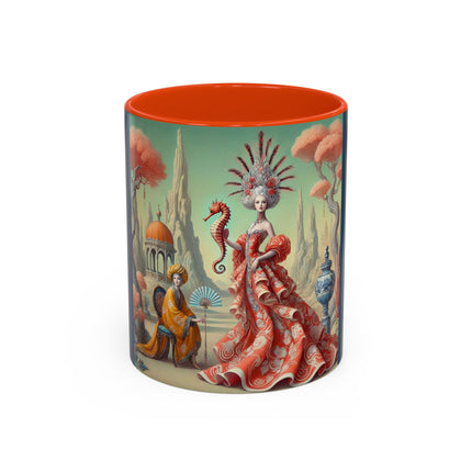 The Seahorse Court Colorful Mugs (11oz, 15oz)