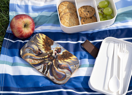 Valkyrie Descending Through Storm Bento Lunch Box