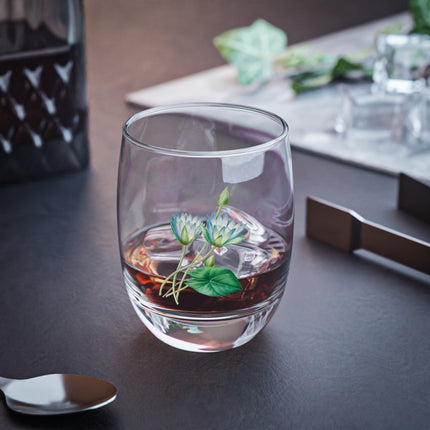 Egyptian Lotus Flower by Pierre-Joseph Redouté Whiskey Glass