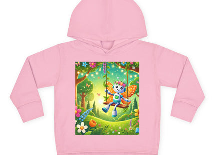Robot Fairy Toddler Pullover Fleece Hoodie