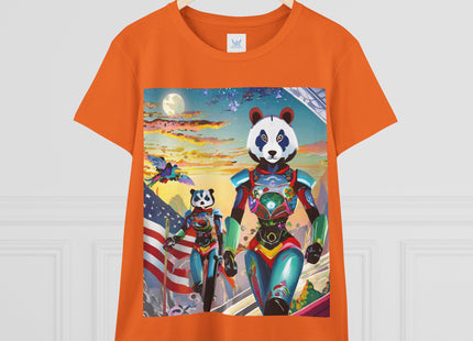 Cyber Punk Robots Cotton Tee