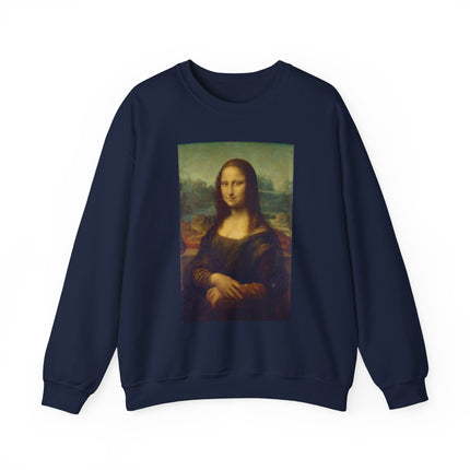 Mona Lisa by Leonardo da Vinci Unisex Heavy Blend™ Crewneck Sweatshirt
