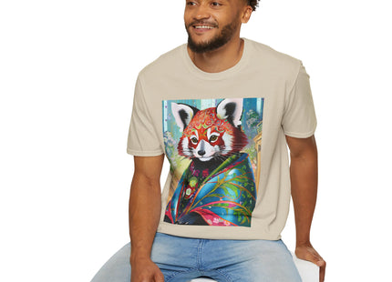 Cybernetic Red Panda Softstyle T-Shirt