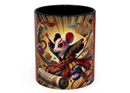Theatrical Mouse on a Mission Colorful Mugs (11oz, 15oz)