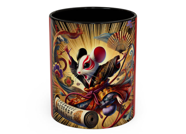 Theatrical Mouse on a Mission Colorful Mugs (11oz, 15oz)