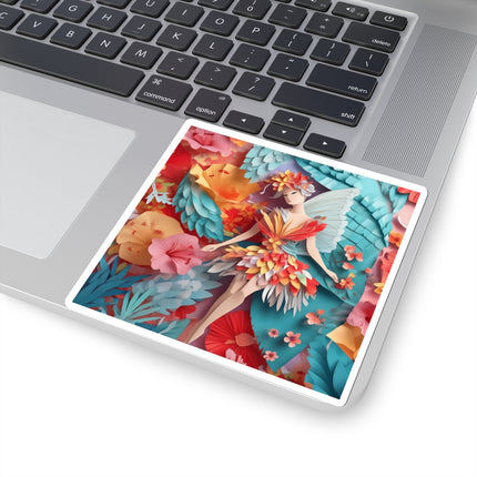 Hibiscus Fairy Kiss-Cut Stickers (4 Sizes)