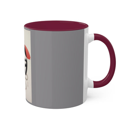 Illustrations of Japanese Toys Pl.056 by Kawasaki Kyosen Colorful Mugs, 11oz