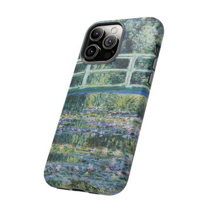 Water Lilies and Japanese Bridge by Claude Monet Phone Cases
