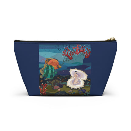 Ocean Pearl Siren Cosmetic Bag – Mystical Mermaid & Marine Enchantment