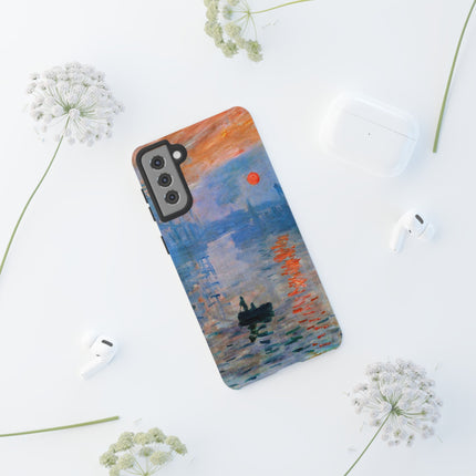 Sunrise by Claude Monet Phone Cases