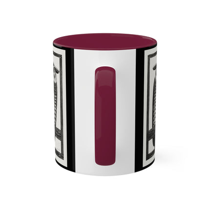 Horned Owl by Samuel Jessurun de Mesquita Colorful Mugs, 11oz