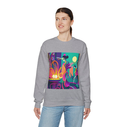 Dance of the Skeleton Ballerinas Unisex Heavy Blend™ Crewneck Sweatshirt