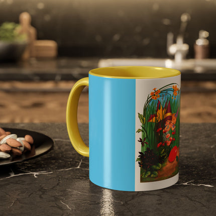Spring Fairies & Floral Delights Colorful Mugs (11oz, 15oz)
