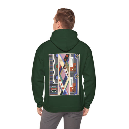 Collection decors et couleurs Pl.19 by Georges Valmier Heavy Blend™ Hooded Sweatshirt