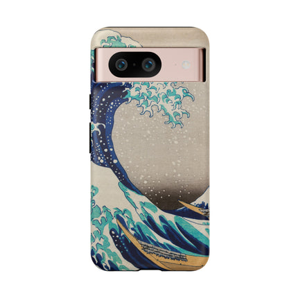 The Great Wave off Kanagawa by Katsushika Hokusai Phone Cases