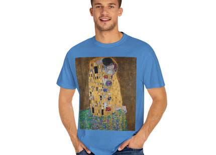 The Kiss by Gustav Klimt Unisex Garment-Dyed T-shirt