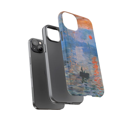 Sunrise by Claude Monet Phone Cases