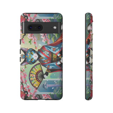 Cyberpunk Geisha Phone Cases
