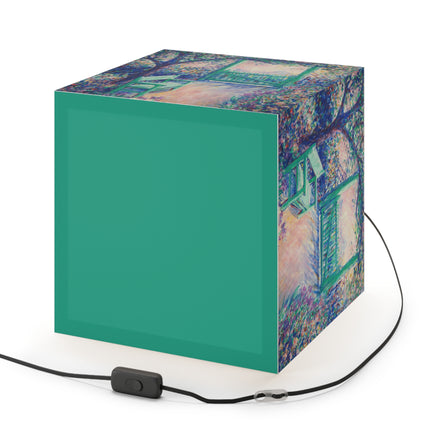 The Artist’s Garden by Theodore Earl Butler Light Cube Lamp